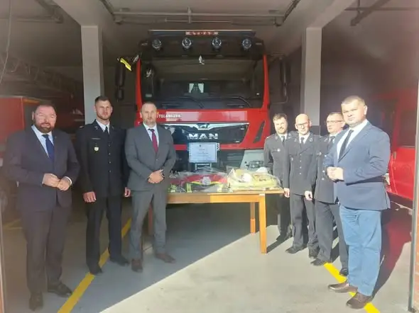 Strażacy z OSP Skarszewy, Pogódek i Szczodrowa z nowym sprzętem za 36 tys. zł