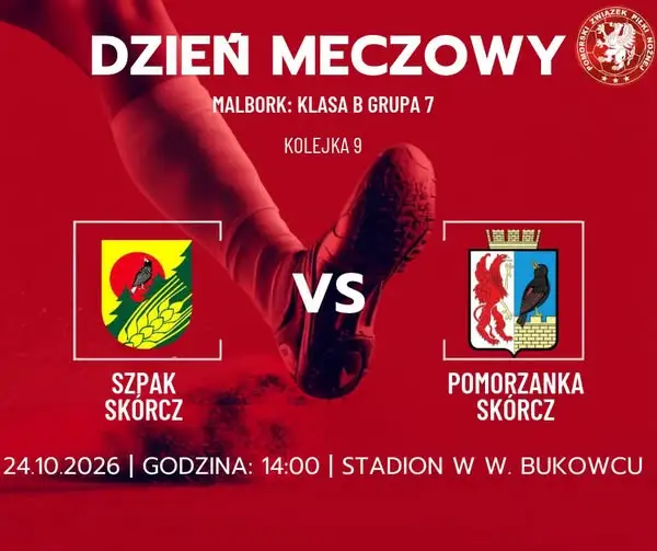 Derby Skórcza: Pomorzanka kontra Szpak – emocje gwarantowane