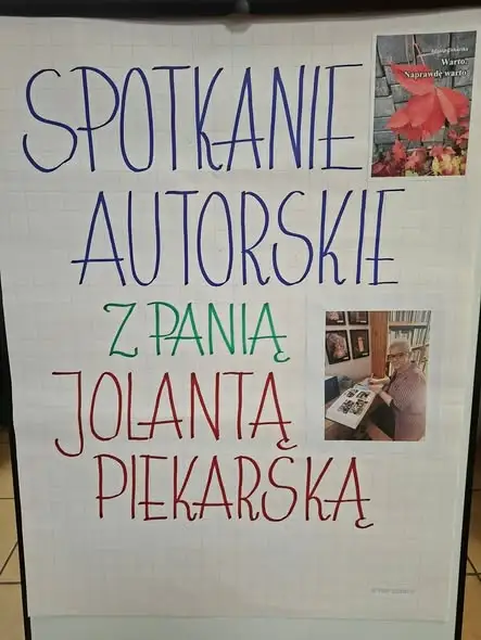 Lubichowo: Jolanta Piekarska promowała w bibliotece zbiór opowiadań „Warto, naprawdę warto!”