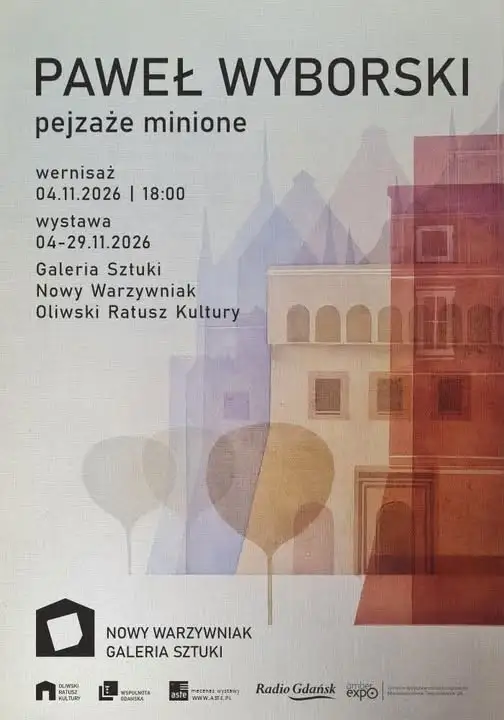 Wernisaż Pawła Wyborskiego w Nowym Warzywniaku – nowe pejzaże minione