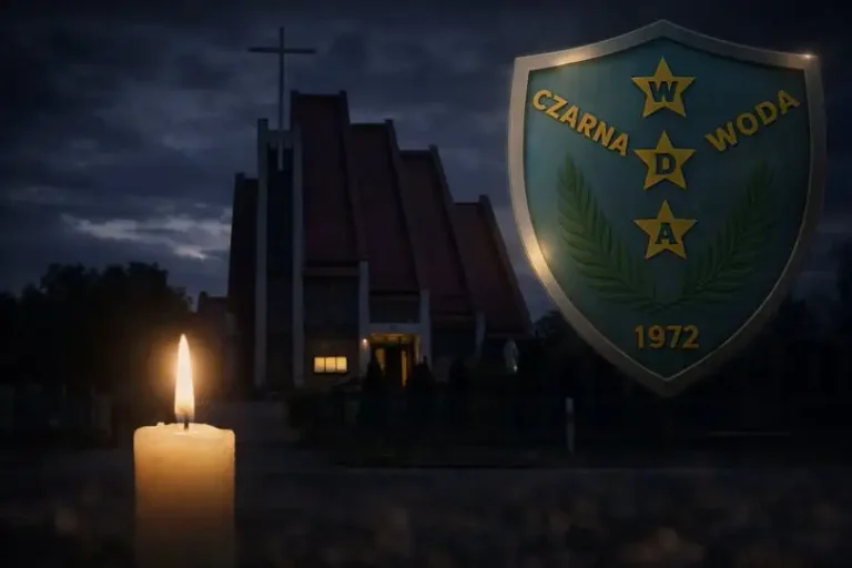 Msza święta za zmarłych zawodników, trenerów i działaczy Wdy Czarna Woda
