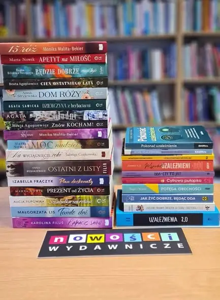 Nowości w bibliotece GOK Kaliska – książki, gry i profilaktyka
